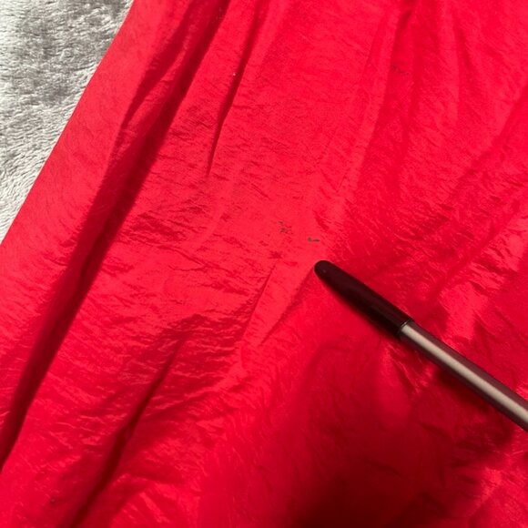 Vintage J Crew Oarsman Jacket Men's XL Red Zip Hooded Boxy Cropped Pockets 90s - Picture 6 of 10